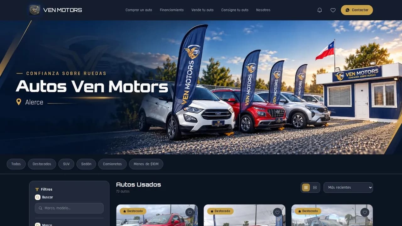 Captura de Ven Motors